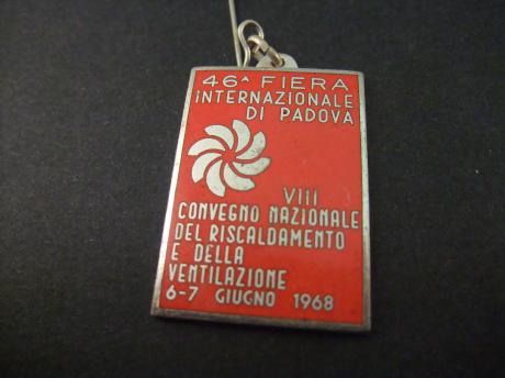 Fiera internationale beurs Padova 1968 Italië